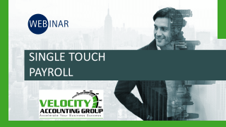 Webinar on Single Touch Payroll